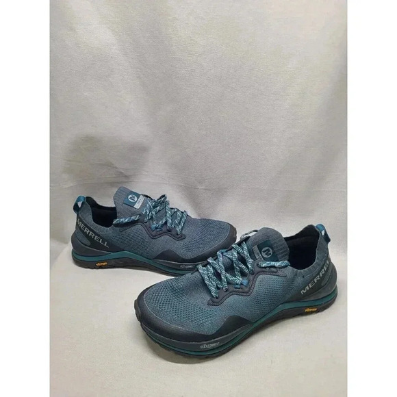 Merrell Other - Merrell Running Shoes SAMPLE MENS Mag-9  Dragonfly Blue Vibram SIZE 8
